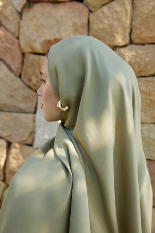 Floss Viscose Plain Scarf Linden