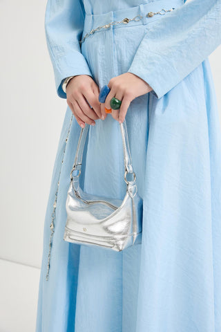 Glow Mini Bag Silver
