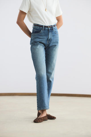 Gold Buckle Adjustable Slim Belt Burgundy