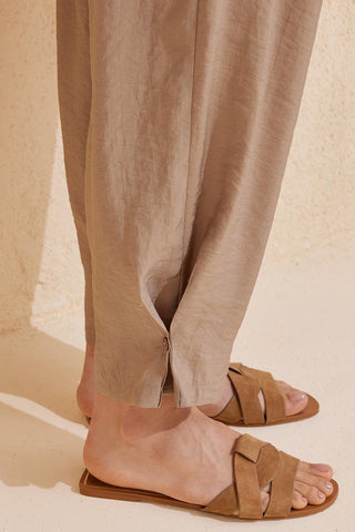 Helen Shirt Trousers Set Mink