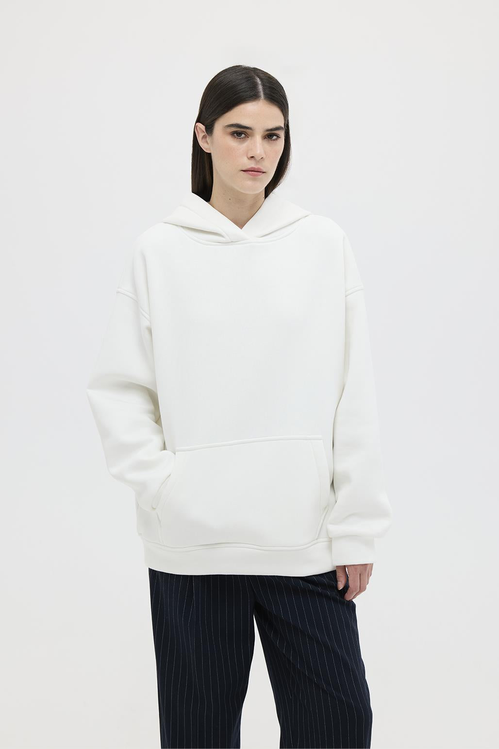 Hooded Sweatshirt White