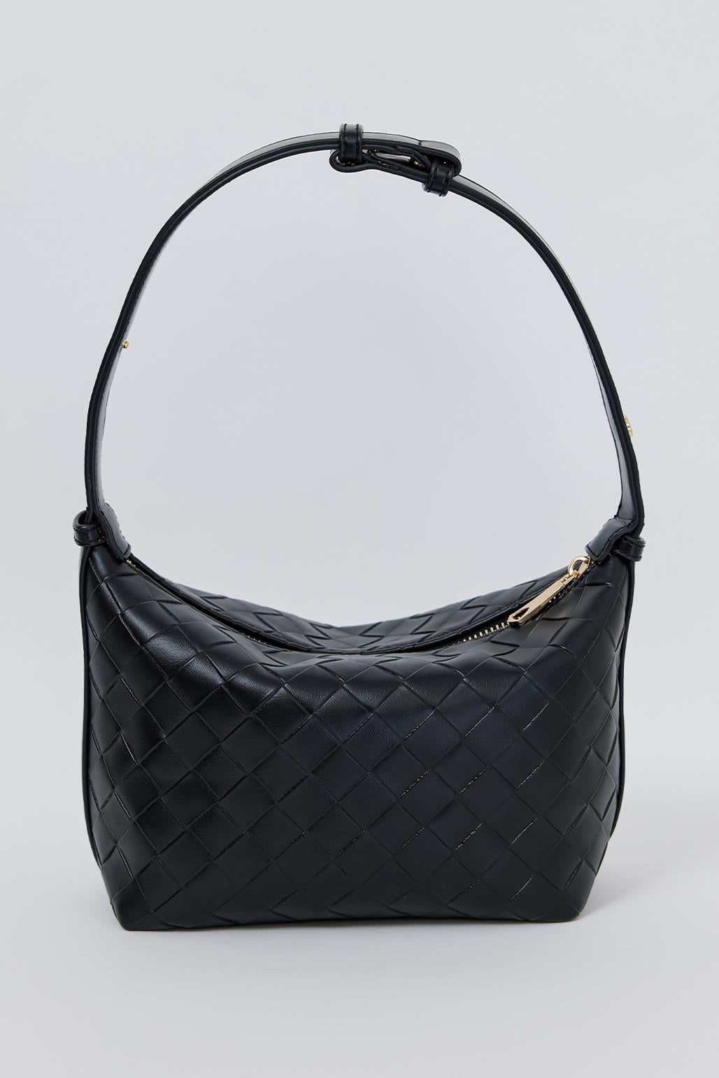 Iris Mini Leather Bag Black