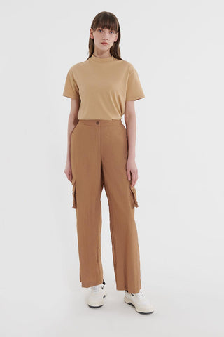 Comfy Cargo Pants Brown