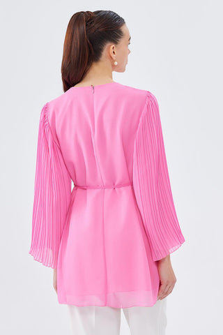 Karina Pleated Tunic Candy