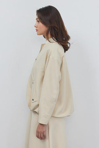 Short Trench Coat Stone