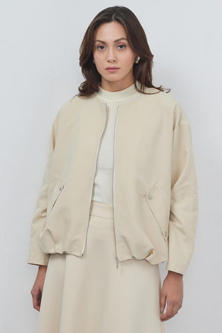 Short Trench Coat Stone
