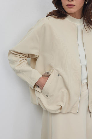 Short Trench Coat Stone