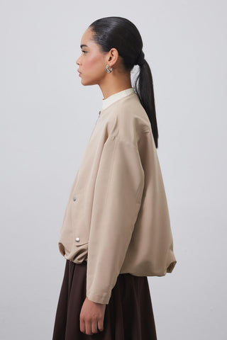Short Trench Coat Mink