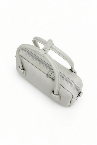 Contrast Stitch Baguette Bag Pistachio Green