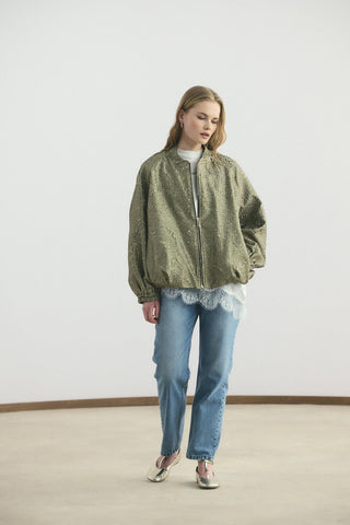 Lace Trim Skirt Lining Ecru