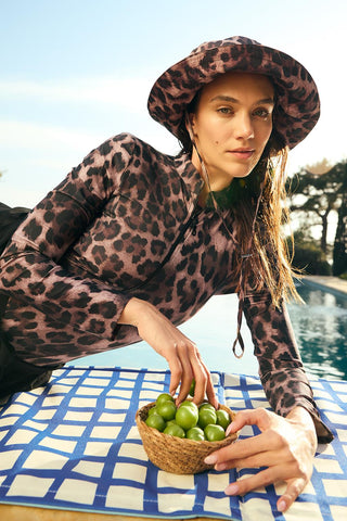 Leopard Adjustable Bucket Hat