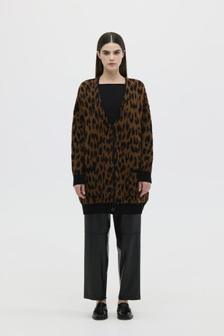Print Sweater Leopard