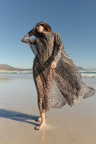 Long Modest Pareo Dress Bambi