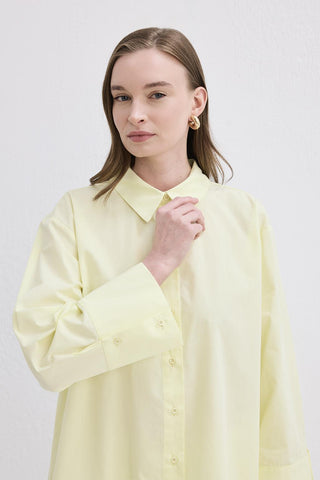 Madelin Cuffed Shirt Yellow
