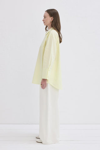 Madelin Cuffed Shirt Yellow