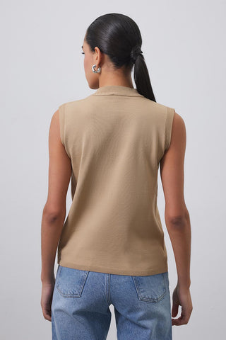 Mara Summer Sleeveless Knitwear Mink