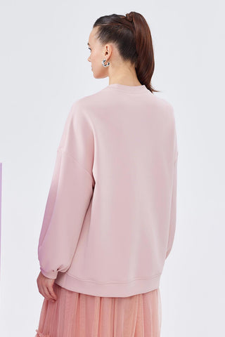 Mima Floral Applique Tunic Powder