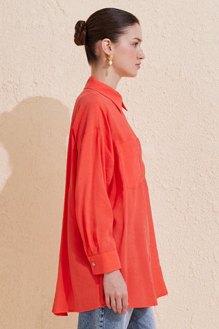 Modal Basic Shirt Plum