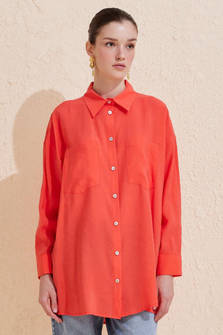 Modal Basic Shirt Plum