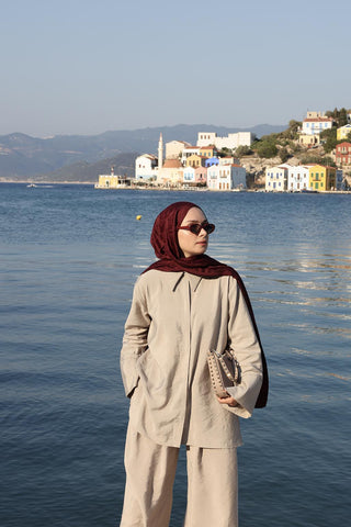 Modal Basic Shirt Stone