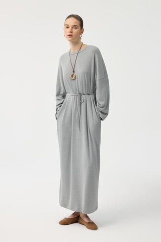 Modal Cupra Dress Grey Melange