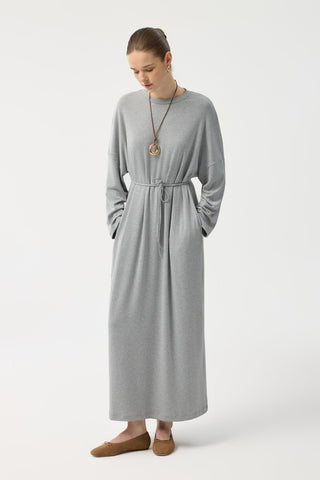 Modal Cupra Dress Grey Melange