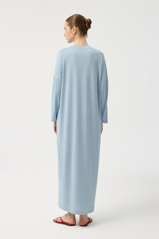 Modal Cupra Dress Blue