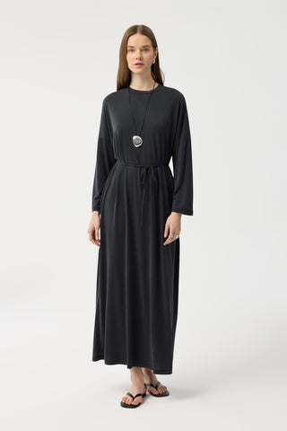 Modal Cupra Dress Black