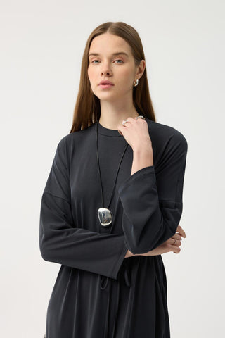 Modal Cupra Dress Black