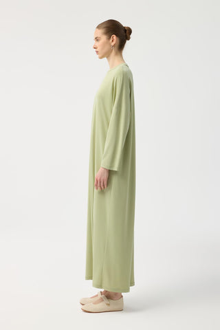 Modal Cupra Dress Green