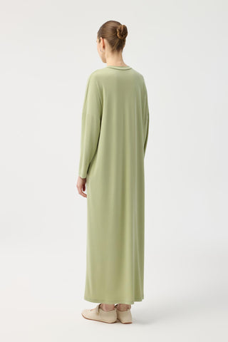 Modal Cupra Dress Green