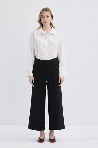 Nicol Stitch Detail Trousers Black