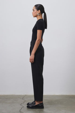 Nora Fit Palazzo Trousers Black