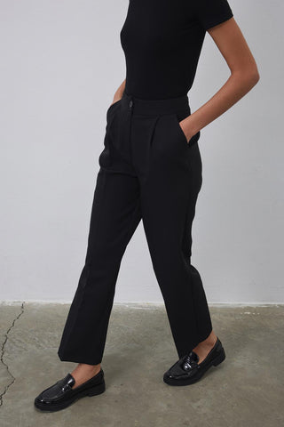 Nora Fit Palazzo Trousers Black