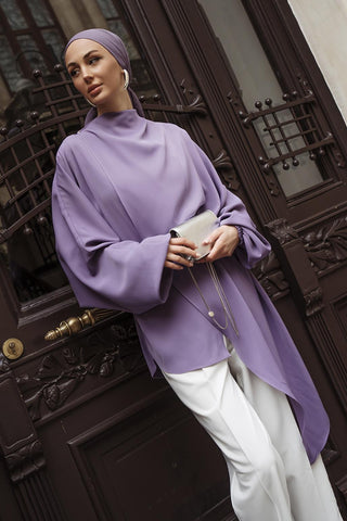 Olden Long Tunic Lilac