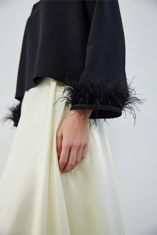 Otrish Detailed Tunic Black