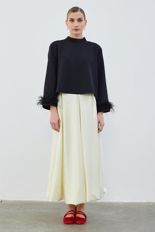 Otrish Detailed Tunic Black