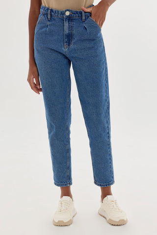 Ovi Mom Jean Medium Blue