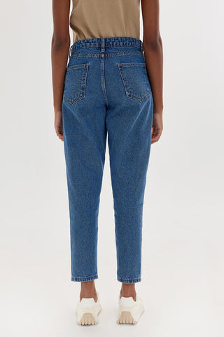 Ovi Mom Jean Medium Blue