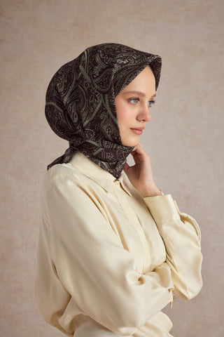 Cotton Scarf Magic Burgundy