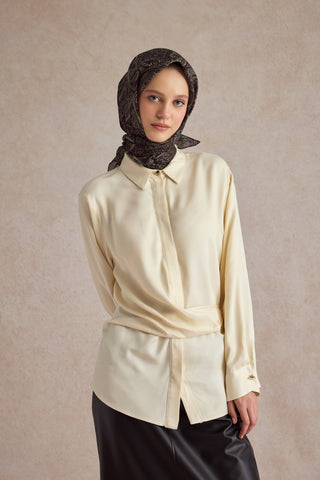 Cotton Scarf Magic Burgundy