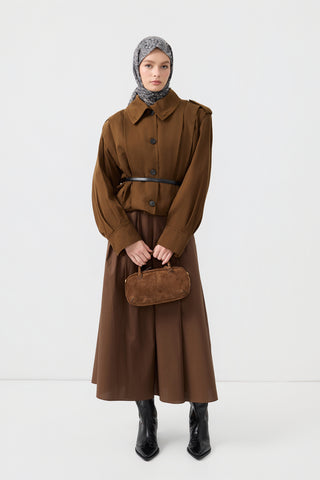 Cotton Square Scarf Magic Silver