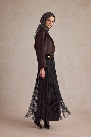 Cotton Scarf Magic Dark Green