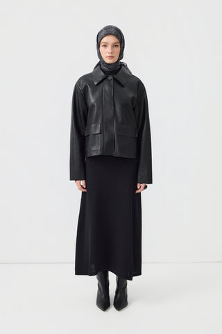 Cotton Square Scarf Medallion Silver