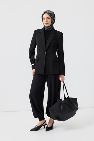 Cotton Square Scarf Tale Khaki Green