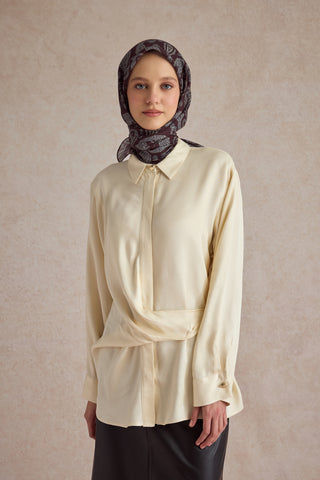 Cotton Scarf Timeless Burgundy