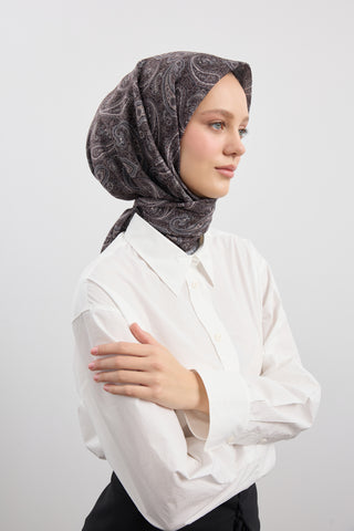 Cotton Scarf Timeless Brown