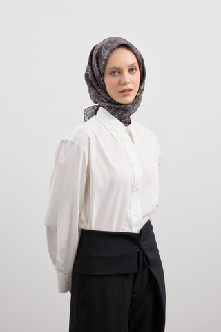 Cotton Scarf Timeless Brown