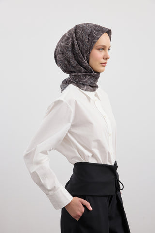 Cotton Scarf Timeless Brown