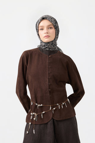 Cotton Square Scarf Timeless Soft Green